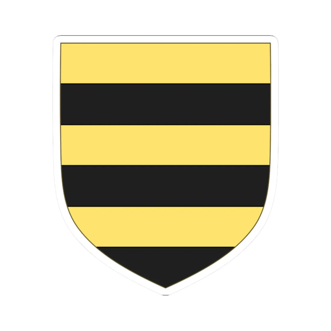 Arms of the house of Gonzaga ancient (Italy) (Coat of Arms) STICKER Vinyl Kiss-Cut Decal 2 Inch White - The Sticker Space