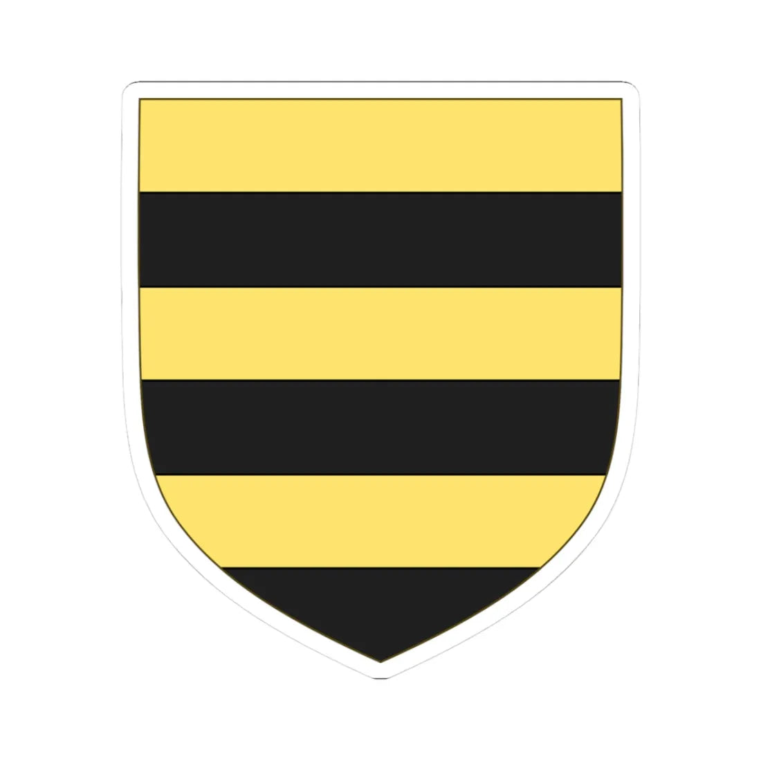 Arms of the house of Gonzaga ancient (Italy) (Coat of Arms) STICKER Vinyl Kiss-Cut Decal 3 Inch White - The Sticker Space