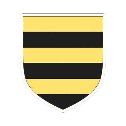 Arms of the house of Gonzaga ancient (Italy) (Coat of Arms) STICKER Vinyl Kiss-Cut Decal 3 Inch White - The Sticker Space