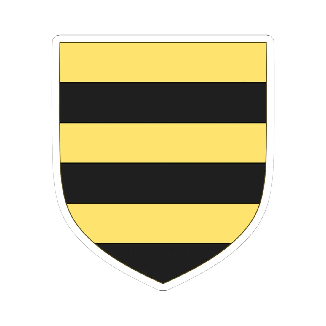 Arms of the house of Gonzaga ancient (Italy) (Coat of Arms) STICKER Vinyl Kiss-Cut Decal 4 Inch White - The Sticker Space