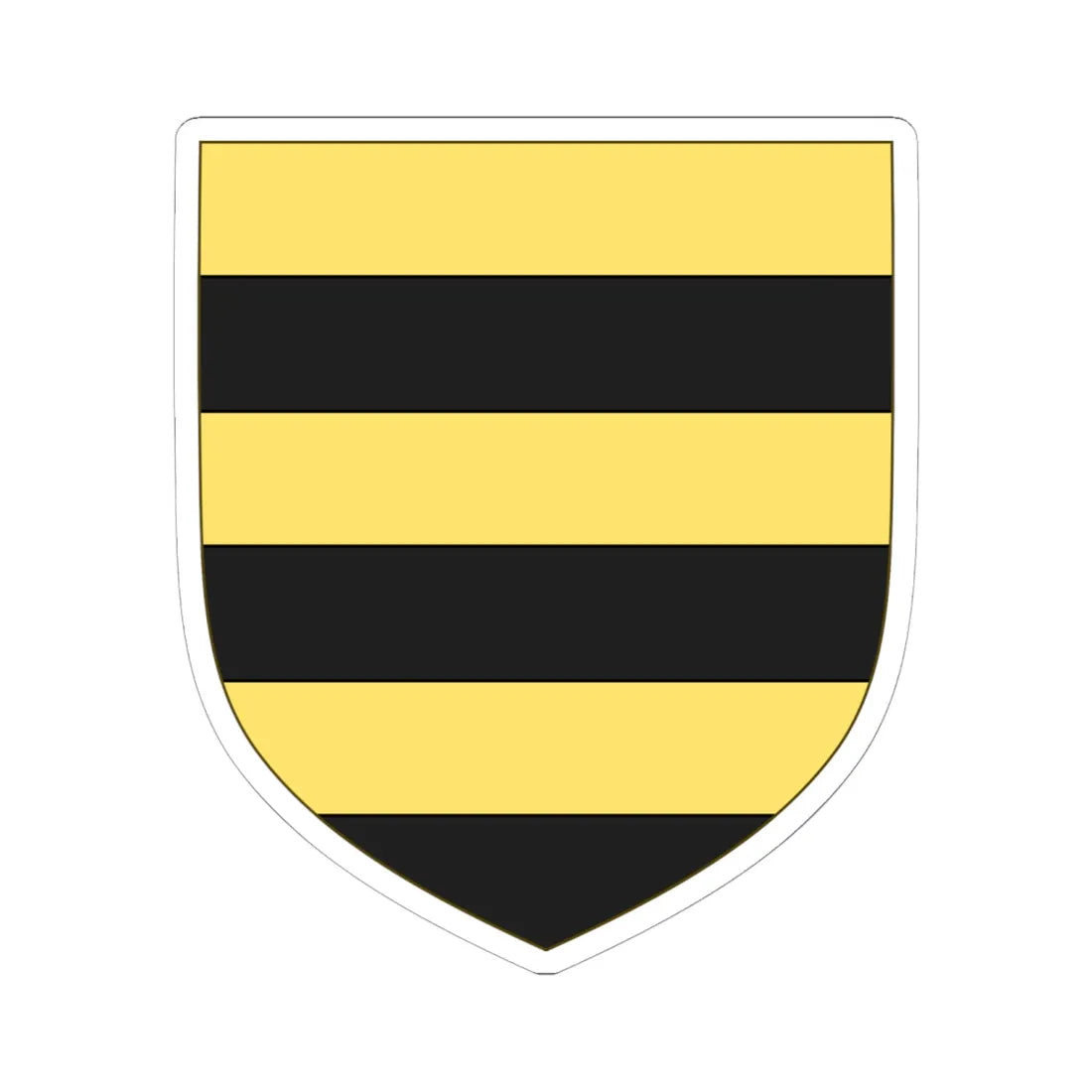 Arms of the house of Gonzaga ancient (Italy) (Coat of Arms) STICKER Vinyl Kiss-Cut Decal 6 Inch White - The Sticker Space