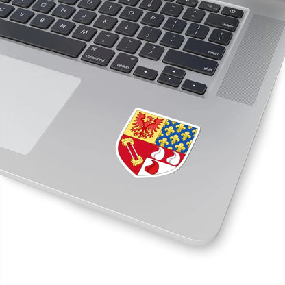 Arms of the house of Martinengo Colleoni Langosco (Italy) (Coat of Arms) STICKER Vinyl Kiss-Cut Decal - The Sticker Space
