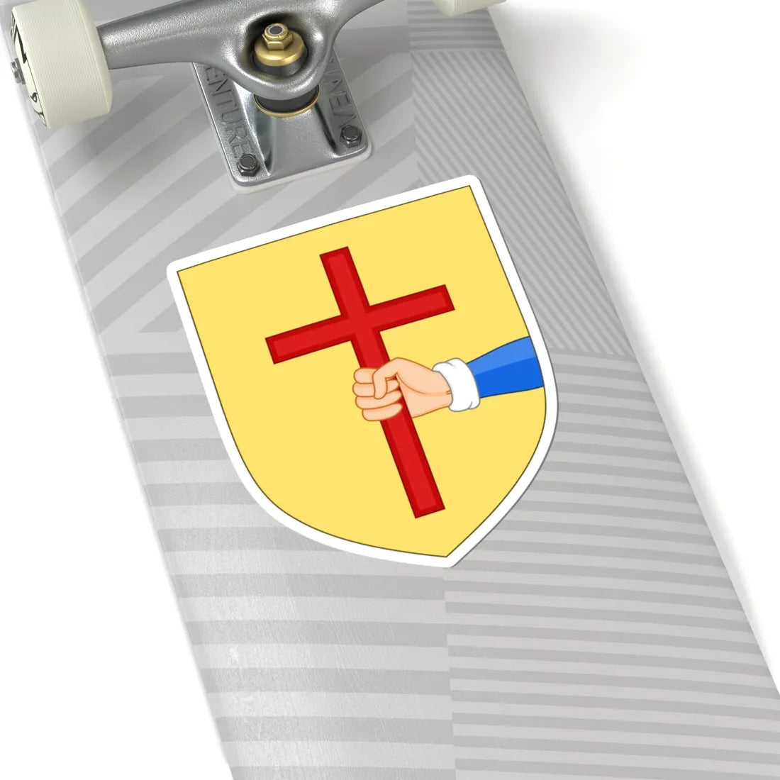 Arms of the house of ODonnell 16th century (Ireland) (Coat of Arms) STICKER Vinyl Kiss-Cut Decal - The Sticker Space