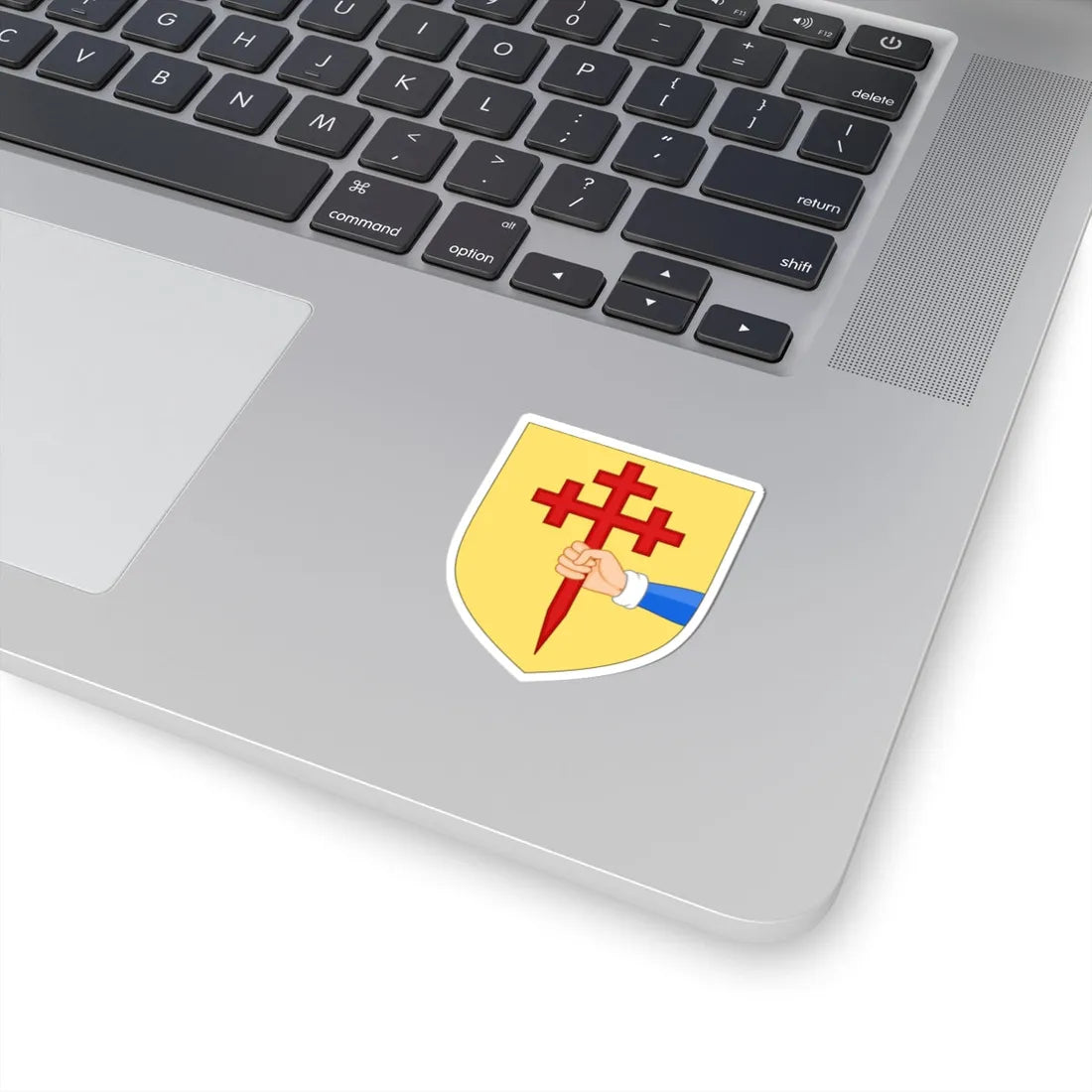 Arms of the house of ODonnell ancient (Ireland) (Coat of Arms) STICKER Vinyl Kiss-Cut Decal - The Sticker Space