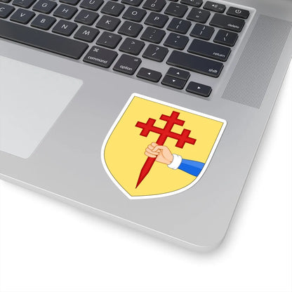 Arms of the house of ODonnell ancient (Ireland) (Coat of Arms) STICKER Vinyl Kiss-Cut Decal - The Sticker Space