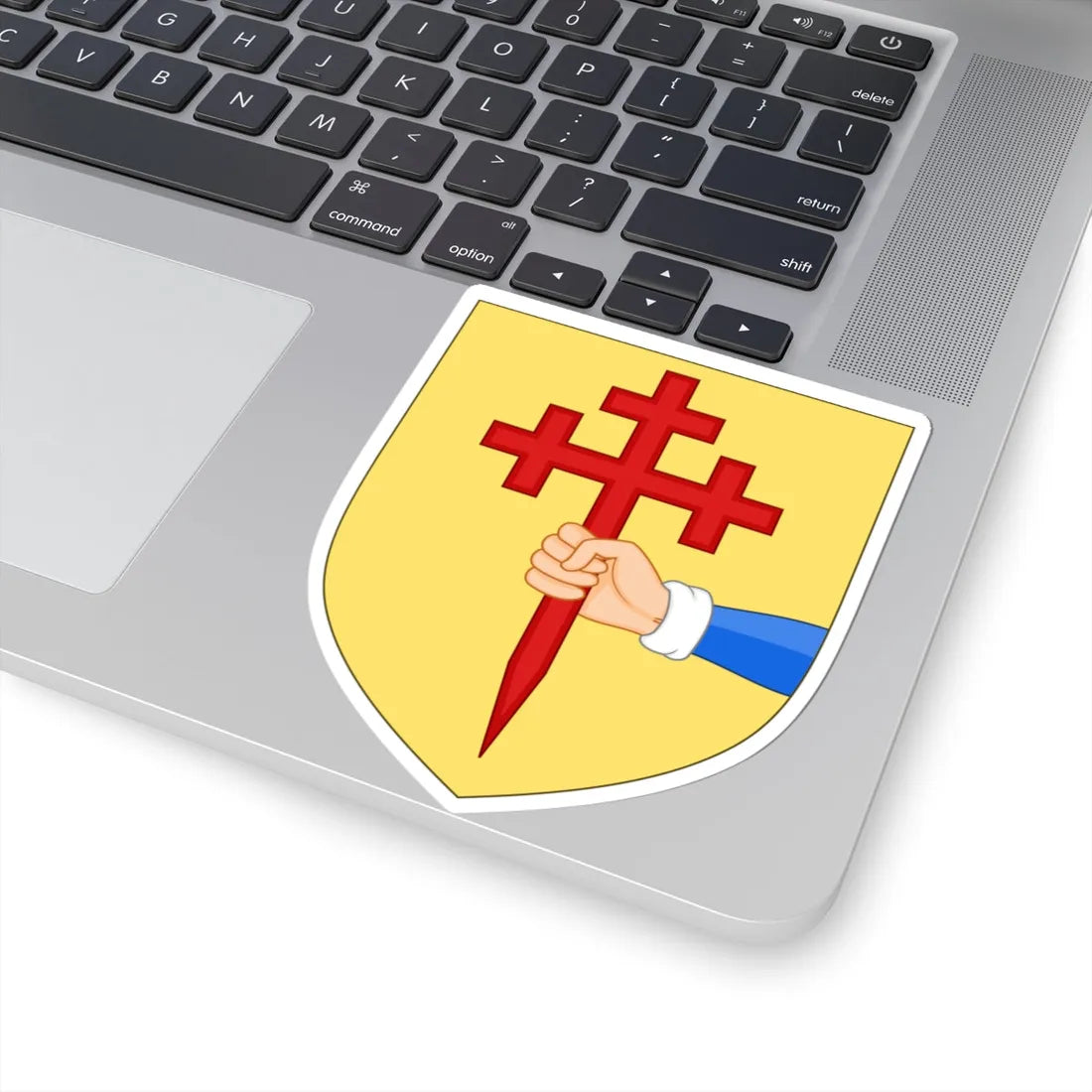 Arms of the house of ODonnell ancient (Ireland) (Coat of Arms) STICKER Vinyl Kiss-Cut Decal - The Sticker Space