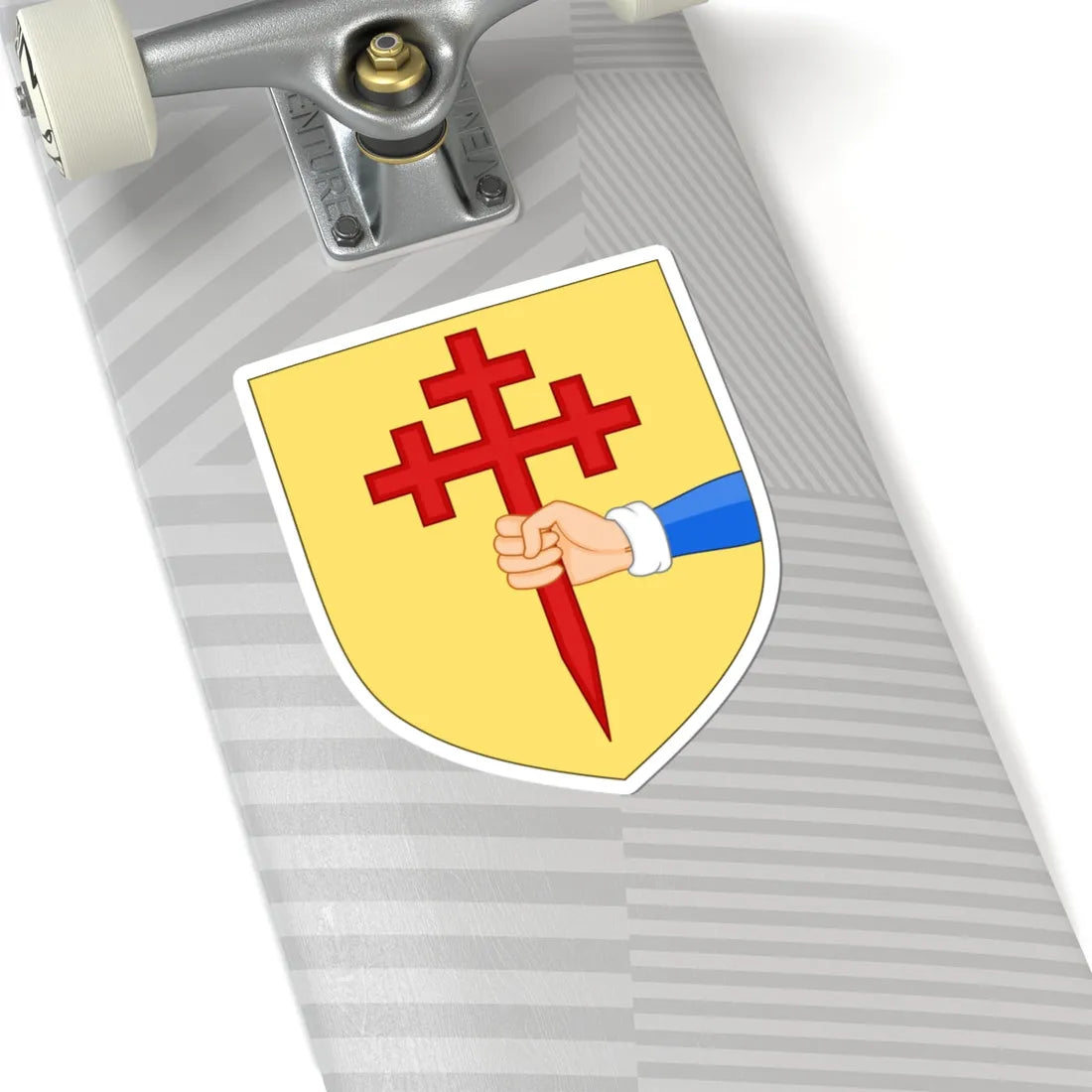 Arms of the house of ODonnell ancient (Ireland) (Coat of Arms) STICKER Vinyl Kiss-Cut Decal - The Sticker Space