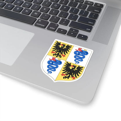 Arms of the House of Sforza (Italy) (Coat of Arms) STICKER Vinyl Kiss-Cut Decal - The Sticker Space
