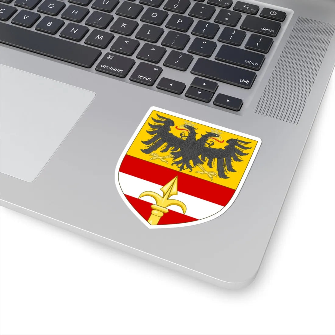 Arms of the Imperial Free City of Trieste (Italy) (Coat of Arms) STICKER Vinyl Kiss-Cut Decal - The Sticker Space