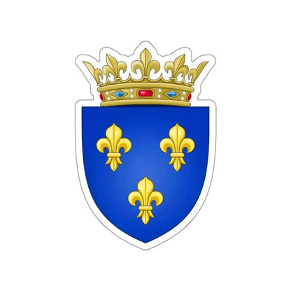 Arms of the Kingdom of France (Moderne) STICKER Vinyl Die-Cut Decal 3 Inch - The Sticker Space