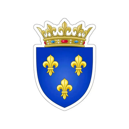 Arms of the Kingdom of France (Moderne) STICKER Vinyl Die-Cut Decal 6 Inch - The Sticker Space