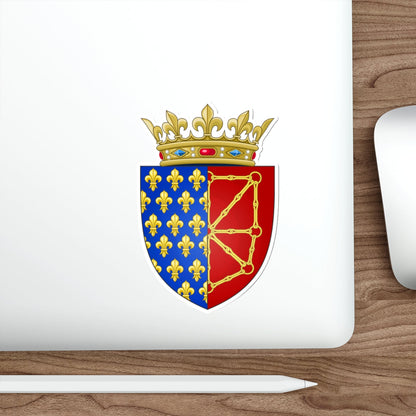 Arms of the Kingdom of France & Navarre STICKER Vinyl Die-Cut Decal-The Sticker Space