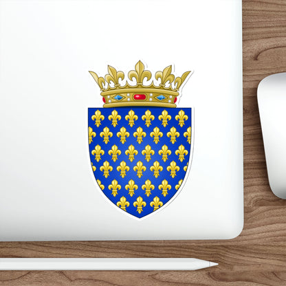 Arms of the Kingdom of France STICKER Vinyl Die-Cut Decal-The Sticker Space