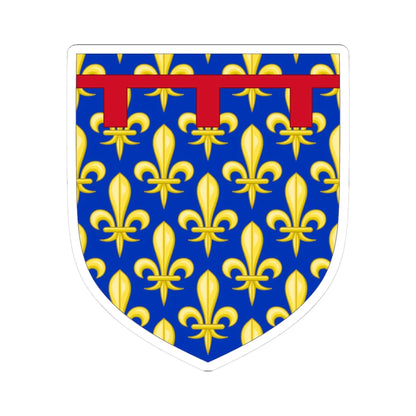 Arms of the Kingdom of Naples (Spain) (Coat of Arms) STICKER Vinyl Kiss-Cut Decal 3 Inch White - The Sticker Space