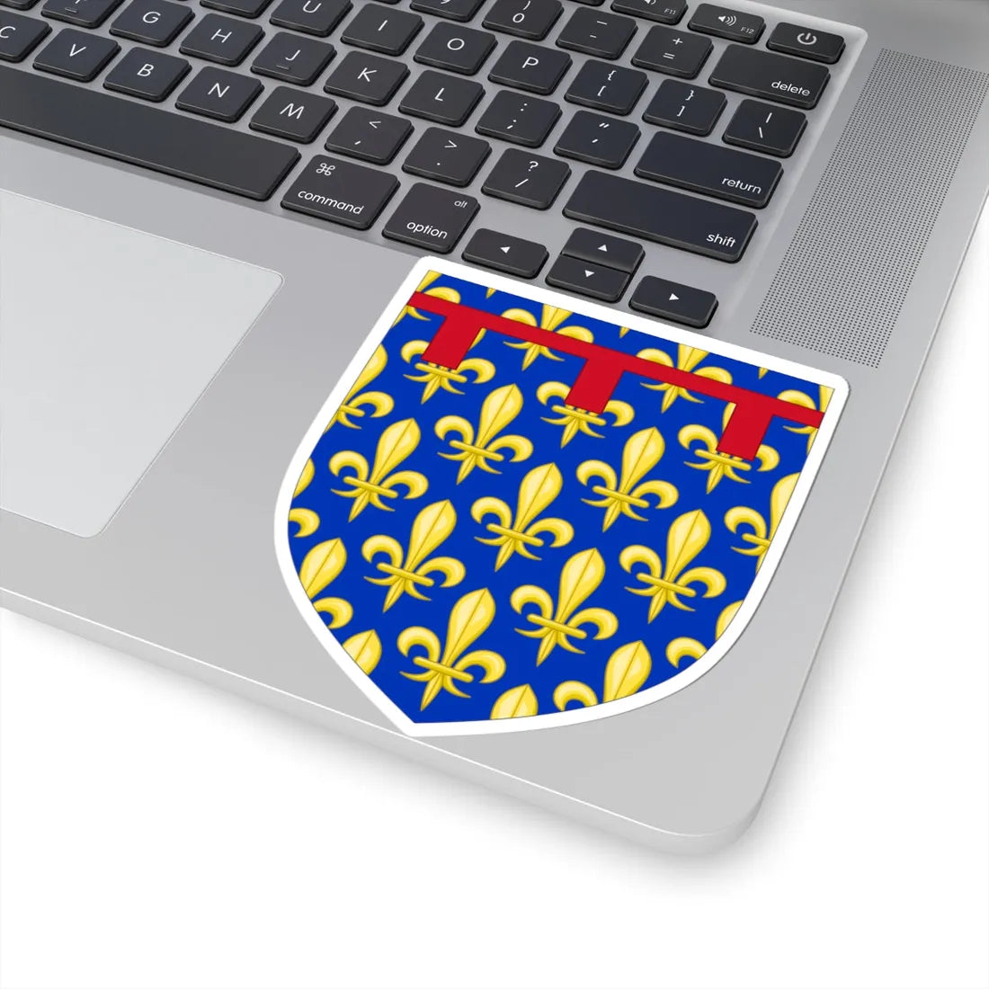 Arms of the Kingdom of Naples (Spain) (Coat of Arms) STICKER Vinyl Kiss-Cut Decal - The Sticker Space