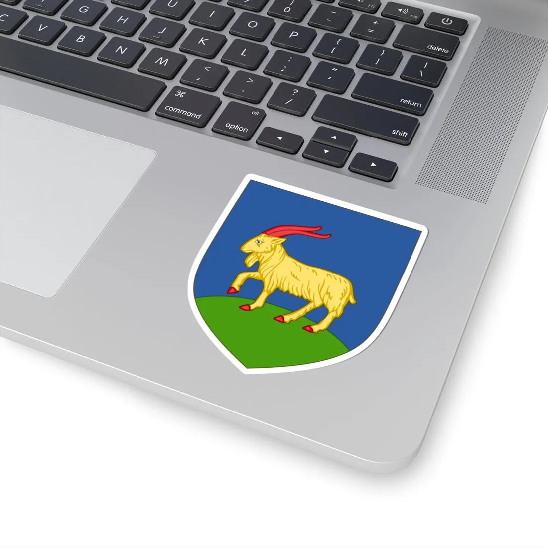 Arms of the Margraviate of Istria (Italy) (Coat of Arms) STICKER Vinyl Kiss-Cut Decal - The Sticker Space