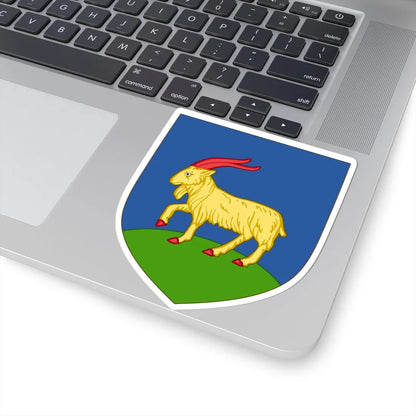Arms of the Margraviate of Istria (Italy) (Coat of Arms) STICKER Vinyl Kiss-Cut Decal - The Sticker Space
