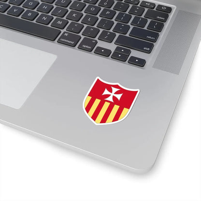 Arms of the Mercedarians Version without Crest (Spain) (Coat of Arms) STICKER Vinyl Kiss-Cut Decal - The Sticker Space