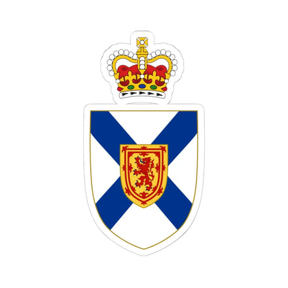 Arms of the Nova Scotia House of Assembly (Canada) (Coat of Arms) STICKER Vinyl Kiss-Cut Decal - The Sticker Space
