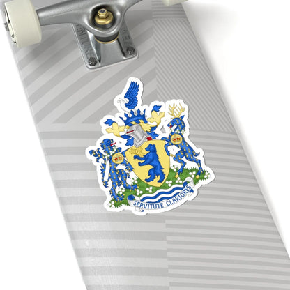 Arms of the Ontario Provincial Police (Canada) (Coat of Arms) STICKER Vinyl Kiss-Cut Decal - The Sticker Space