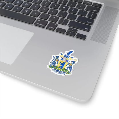 Arms of the Ontario Provincial Police (Canada) (Coat of Arms) STICKER Vinyl Kiss-Cut Decal - The Sticker Space