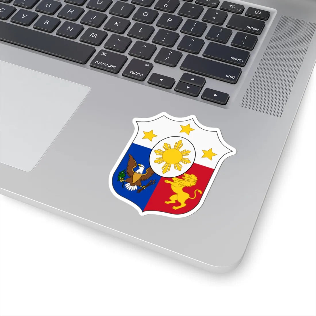 Arms of the Philippines (Philippines) (Coat of Arms) STICKER Vinyl Kiss-Cut Decal - The Sticker Space