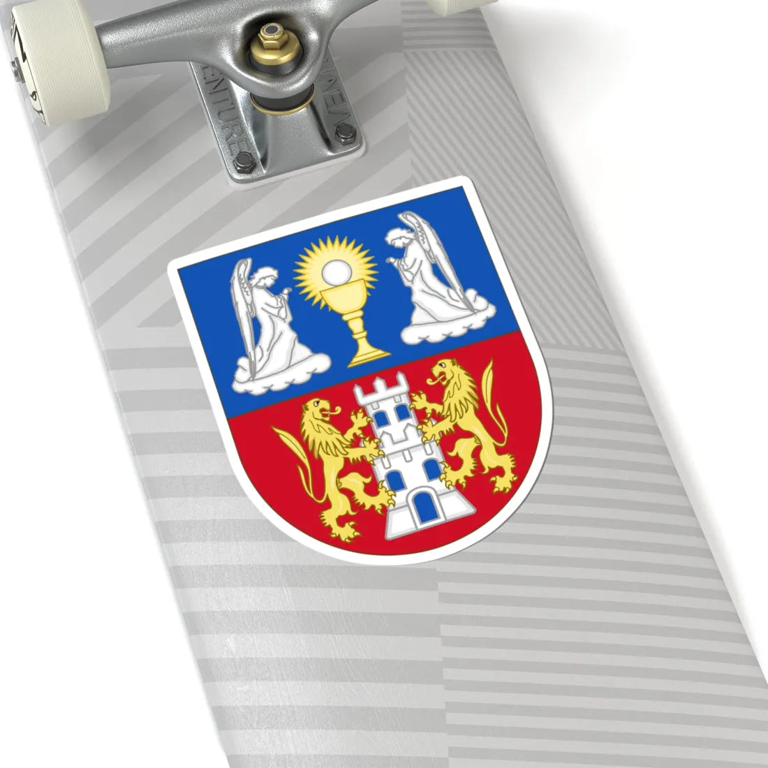 Arms of the Province of Lugo (Spain) (Coat of Arms) STICKER Vinyl Kiss-Cut Decal - The Sticker Space