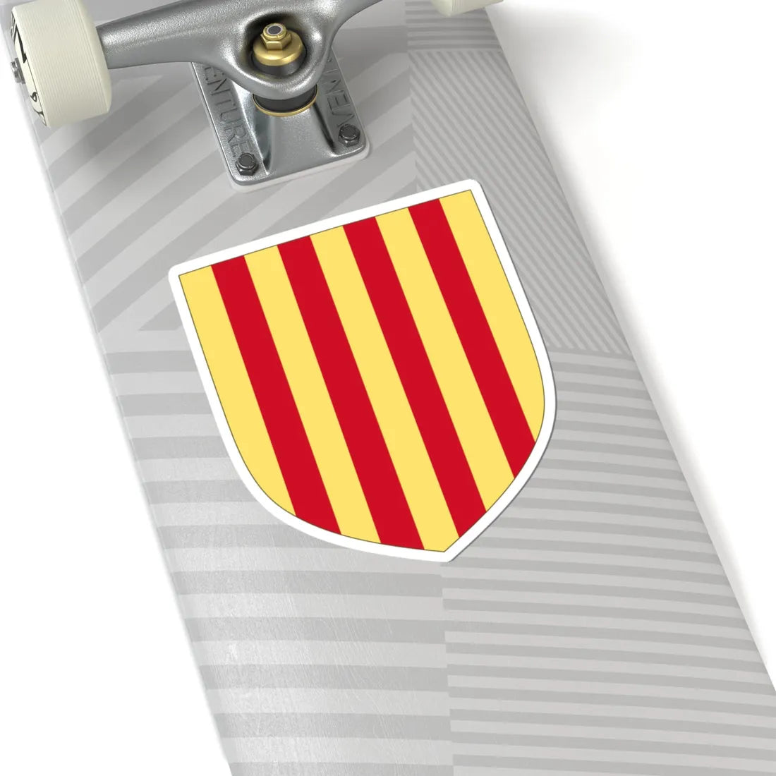 Arms of the Pyrénées-Orientales (Spain) (Coat of Arms) STICKER Vinyl Kiss-Cut Decal - The Sticker Space