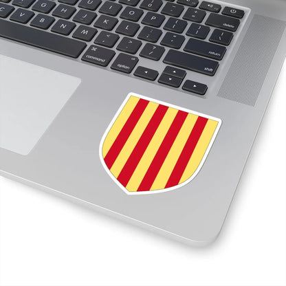 Arms of the Pyrénées-Orientales (Spain) (Coat of Arms) STICKER Vinyl Kiss-Cut Decal - The Sticker Space
