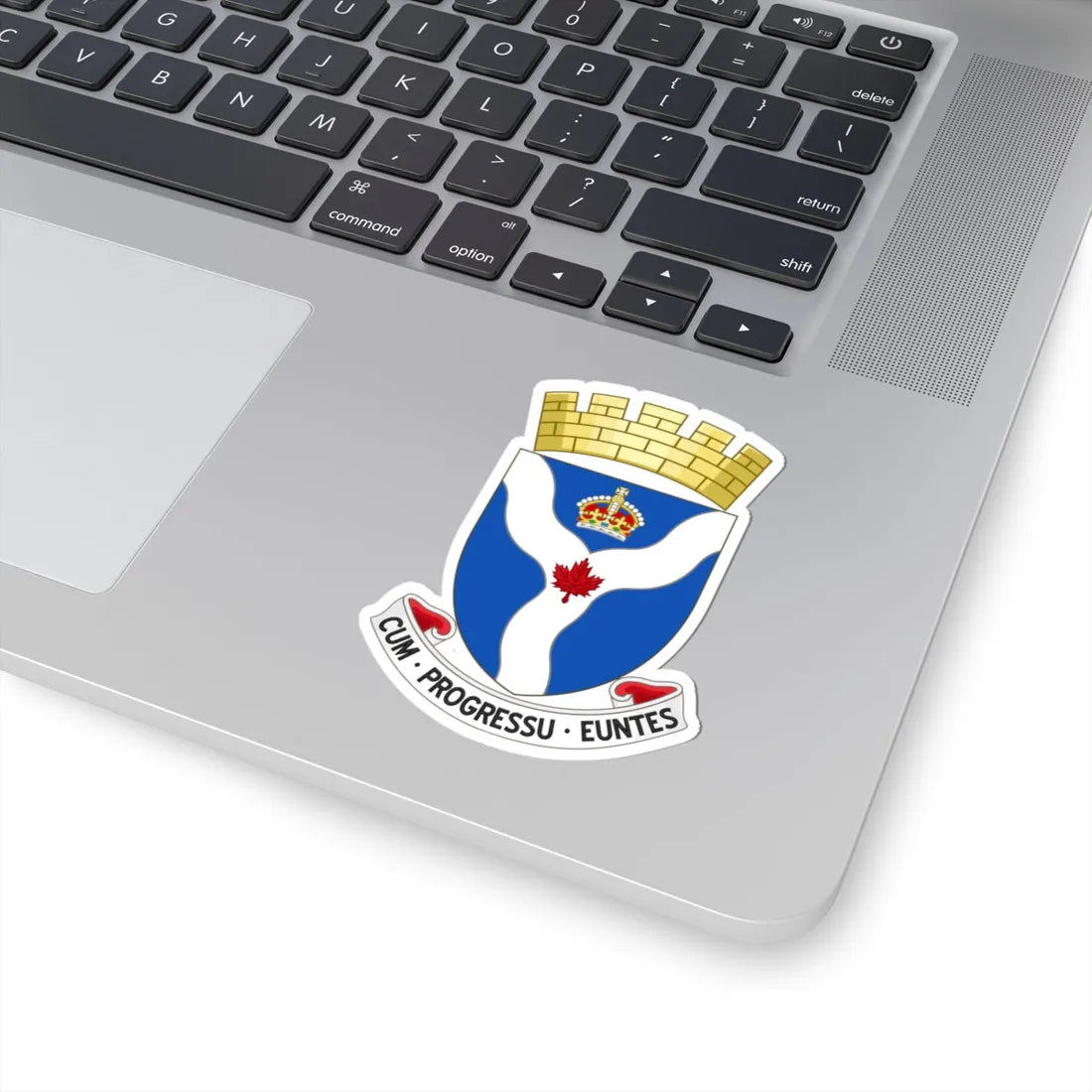 Arms of the Regional Municipality of Ottawa-Carleton (Canada) (Coat of Arms) STICKER Vinyl Kiss-Cut Decal - The Sticker Space