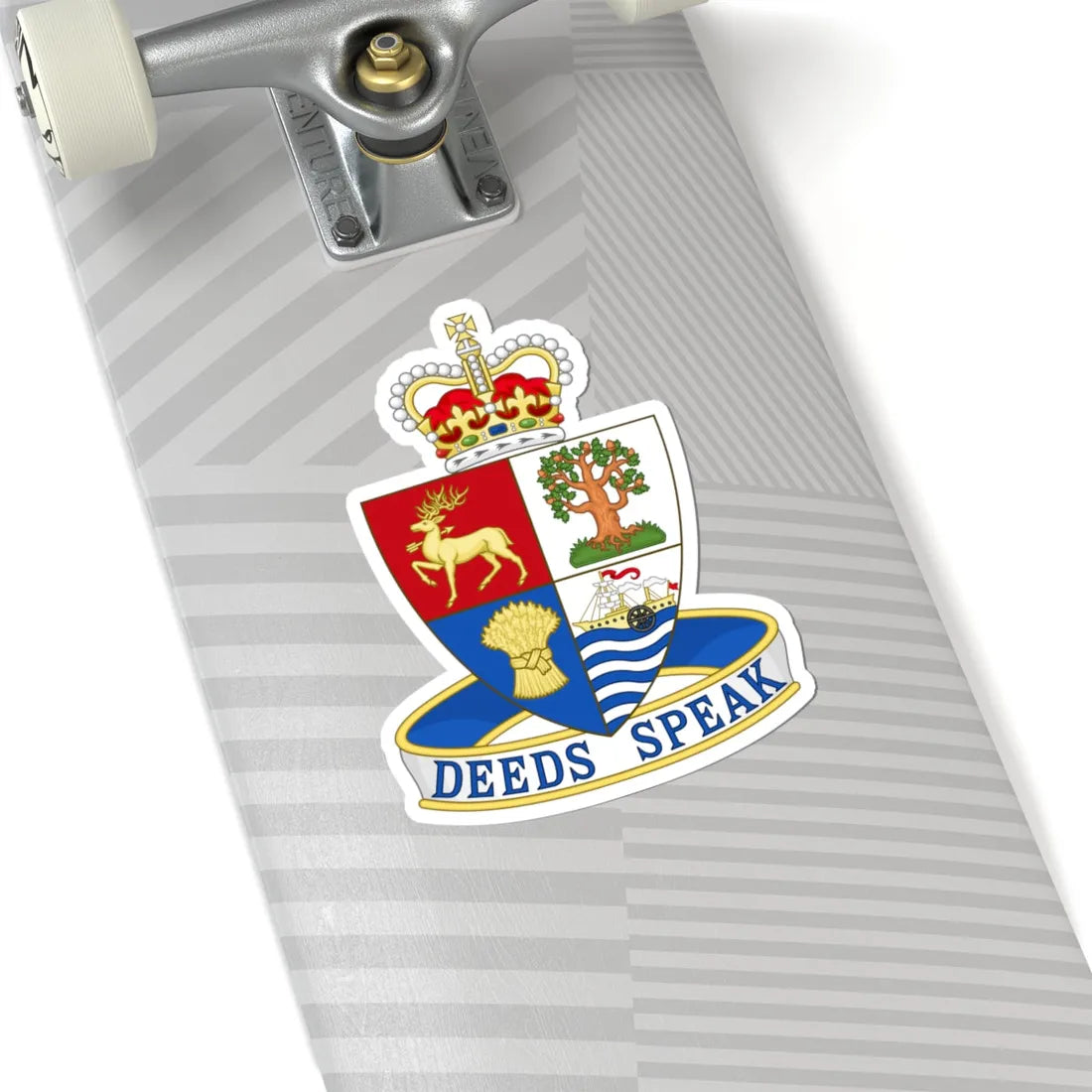 Arms of the Regional Municipality of York (Canada) (Coat of Arms) STICKER Vinyl Kiss-Cut Decal - The Sticker Space