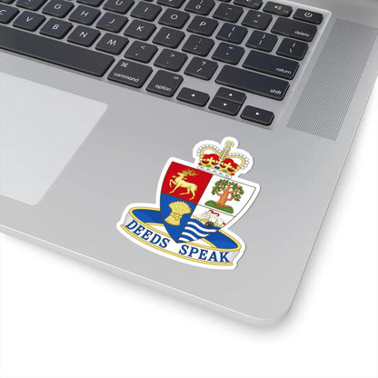 Arms of the Regional Municipality of York (Canada) (Coat of Arms) STICKER Vinyl Kiss-Cut Decal - The Sticker Space