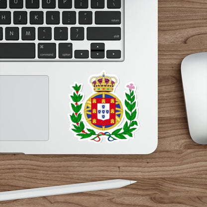 Arms of the United Kingdom of Portugal, Brazil and the Algarves (1815-1825) STICKER Vinyl Die-Cut Decal-The Sticker Space