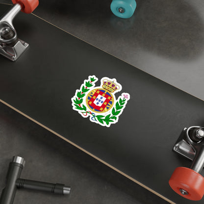 Arms of the United Kingdom of Portugal, Brazil and the Algarves (1815-1825) STICKER Vinyl Die-Cut Decal-The Sticker Space