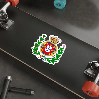 Arms of the United Kingdom of Portugal, Brazil and the Algarves (1815-1825) STICKER Vinyl Die-Cut Decal-The Sticker Space