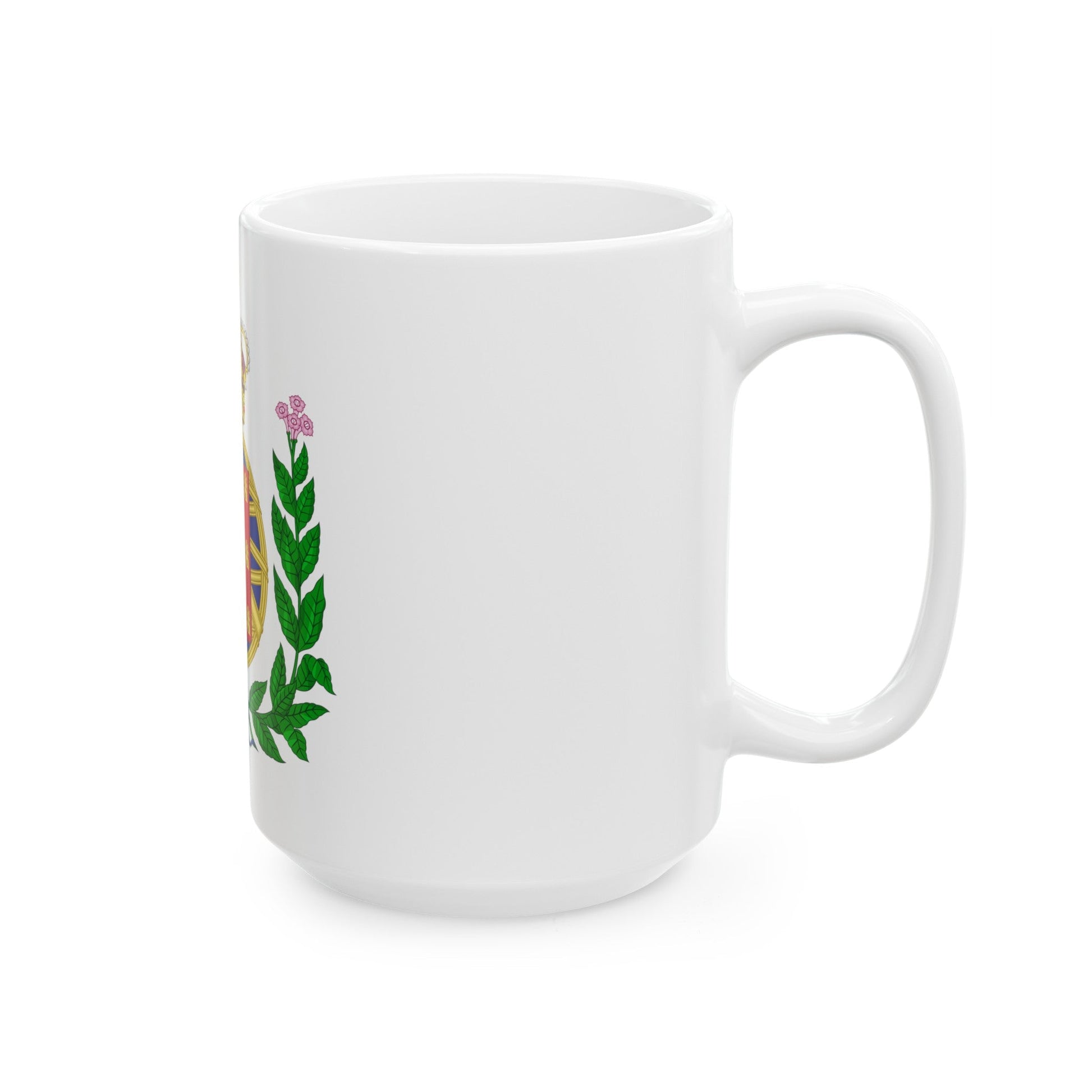 Arms of the United Kingdom of Portugal, Brazil and the Algarves (1815-1825) - White Coffee Mug-The Sticker Space