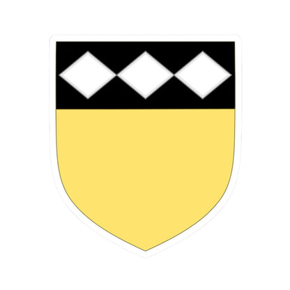 Arms of the Viscounts of Castellbo (Spain) (Coat of Arms) STICKER Vinyl Kiss-Cut Decal 2 Inch White - The Sticker Space