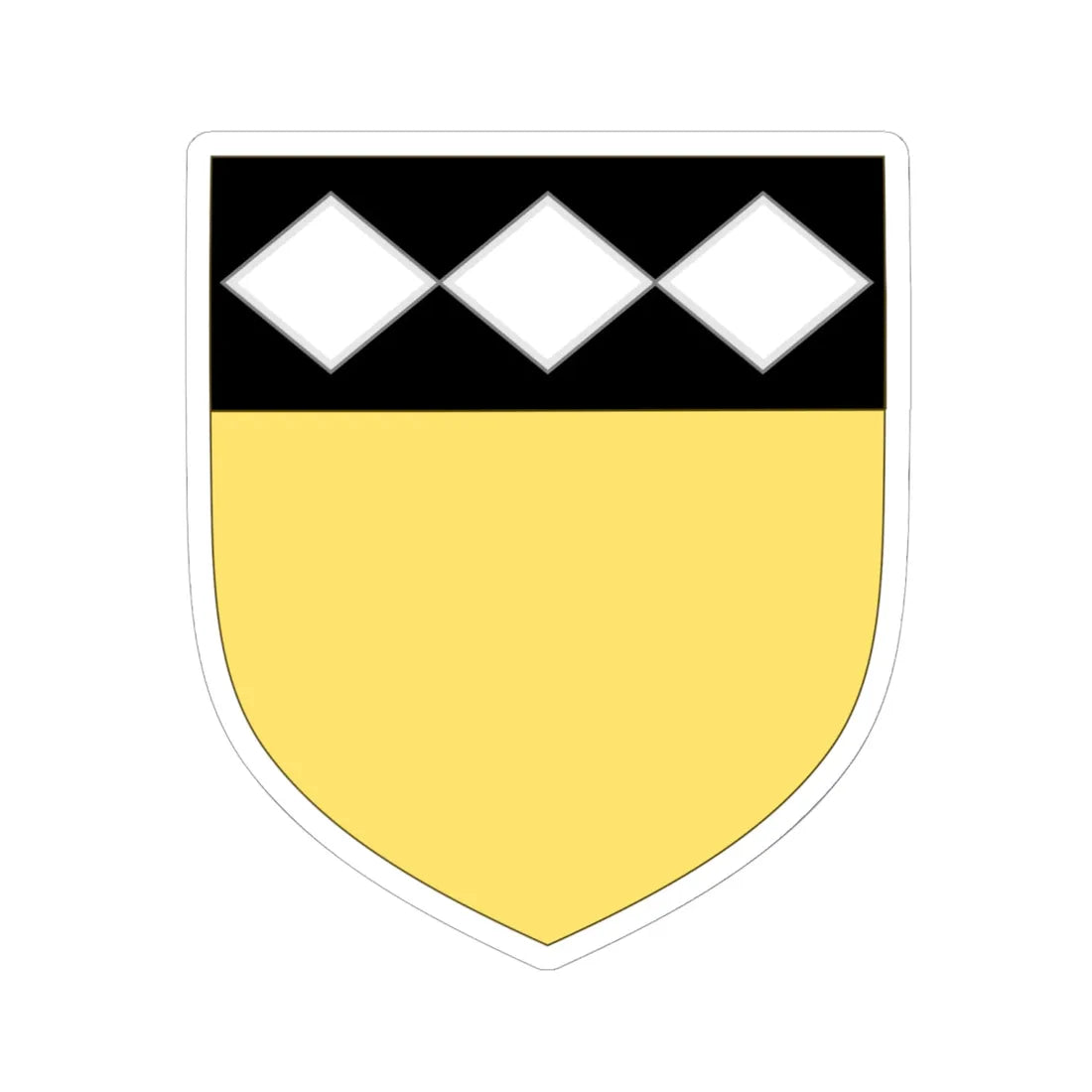 Arms of the Viscounts of Castellbo (Spain) (Coat of Arms) STICKER Vinyl Kiss-Cut Decal - The Sticker Space