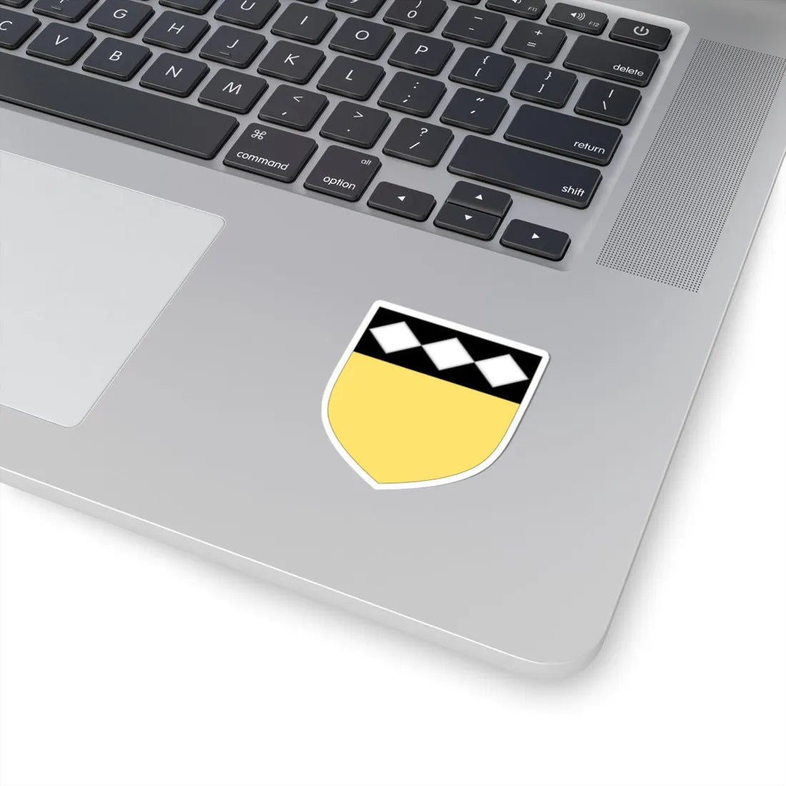 Arms of the Viscounts of Castellbo (Spain) (Coat of Arms) STICKER Vinyl Kiss-Cut Decal - The Sticker Space