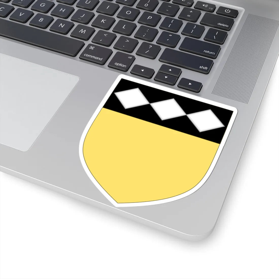 Arms of the Viscounts of Castellbo (Spain) (Coat of Arms) STICKER Vinyl Kiss-Cut Decal - The Sticker Space