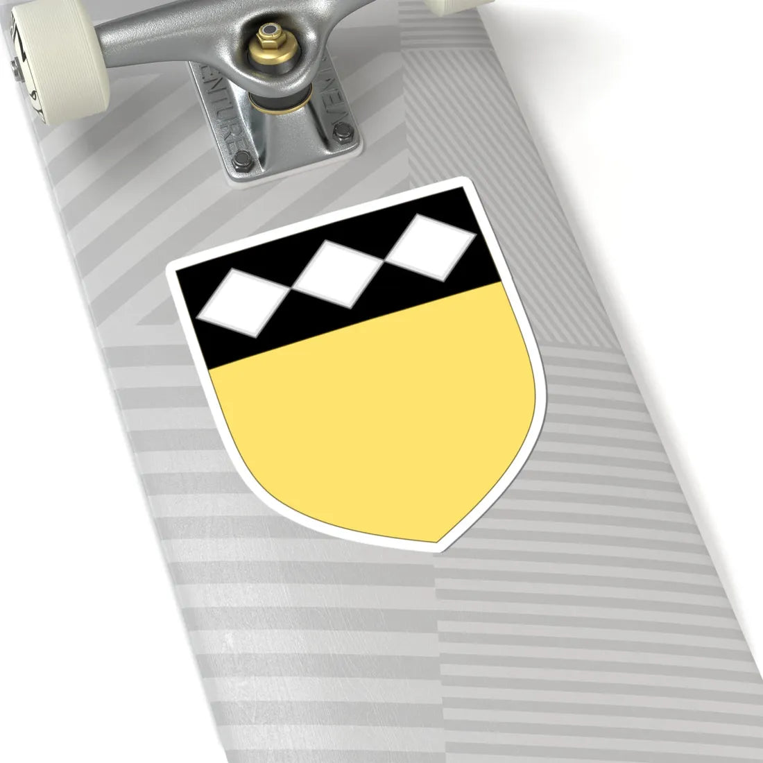 Arms of the Viscounts of Castellbo (Spain) (Coat of Arms) STICKER Vinyl Kiss-Cut Decal - The Sticker Space