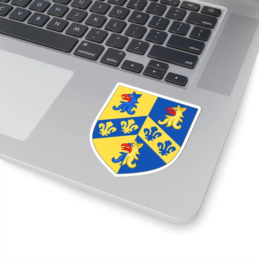 Arms of Thomas Pope (England) (Coat of Arms) STICKER Vinyl Kiss-Cut Decal - The Sticker Space