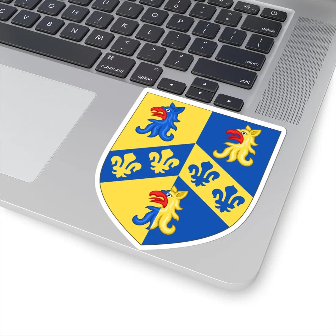 Arms of Thomas Pope (England) (Coat of Arms) STICKER Vinyl Kiss-Cut Decal - The Sticker Space