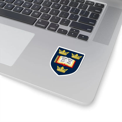 Arms of University of Oxford (England) (Coat of Arms) STICKER Vinyl Kiss-Cut Decal - The Sticker Space