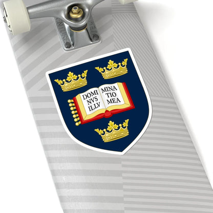 Arms of University of Oxford (England) (Coat of Arms) STICKER Vinyl Kiss-Cut Decal - The Sticker Space