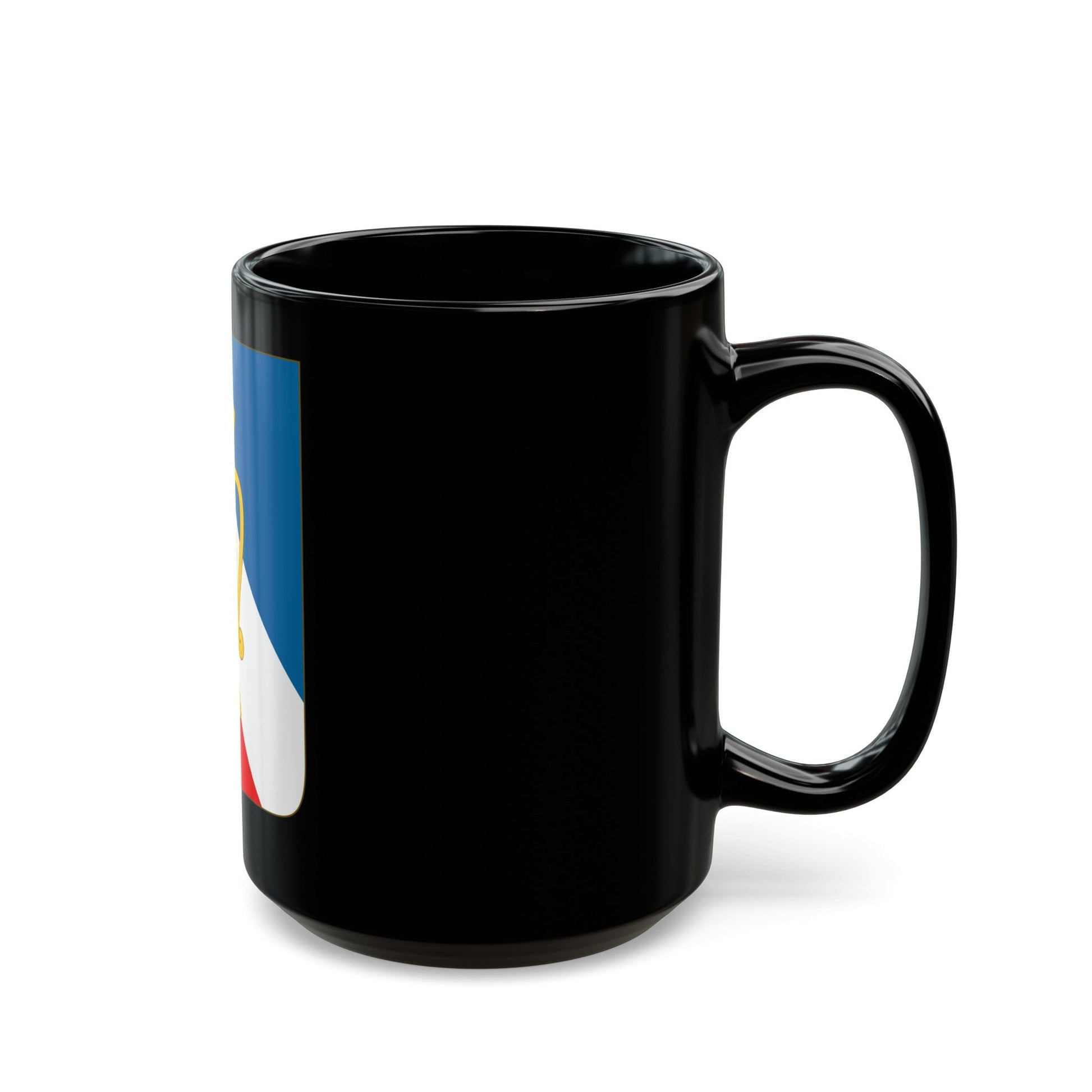 Arms of Vasa - Black Coffee Mug-The Sticker Space