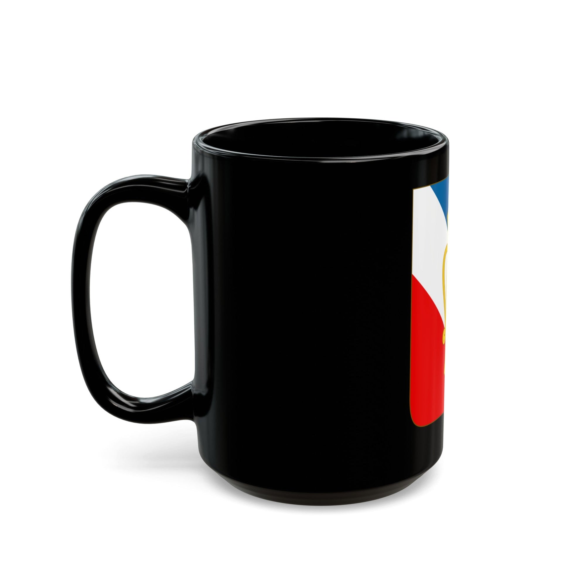 Arms of Vasa - Black Coffee Mug-The Sticker Space