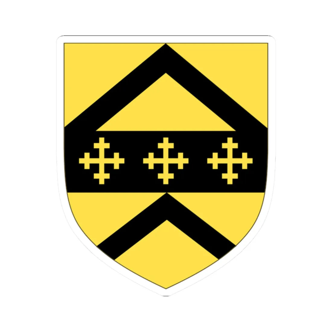 Arms of Walpole (England) (Coat of Arms) STICKER Vinyl Kiss-Cut Decal 2 Inch White - The Sticker Space