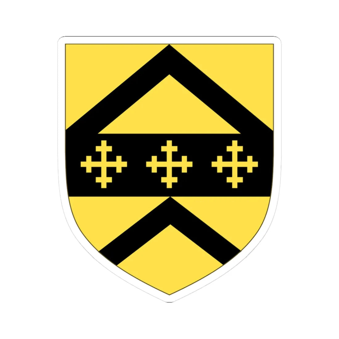 Arms of Walpole (England) (Coat of Arms) STICKER Vinyl Kiss-Cut Decal 3 Inch White - The Sticker Space