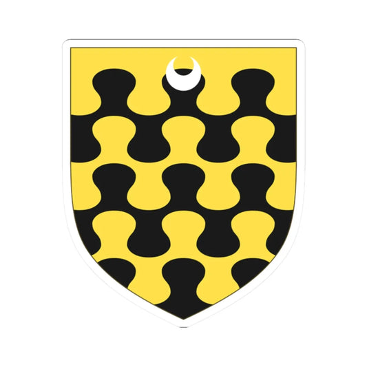 Arms of Walter Blount (England) (Coat of Arms) STICKER Vinyl Kiss-Cut Decal 2 Inch White - The Sticker Space